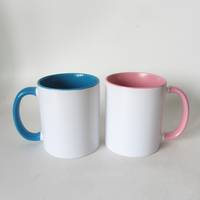 Mug Lancaster - Interieur et poignée Bleu Ciel