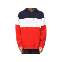 Sweat-Shirt CROSSFIRE TRI-LOGIE COTON MARINE/BLANC/ROUGE S