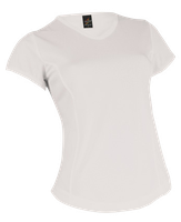 T-SHIRT DRY SKIN LADY COL V BLANC XXL