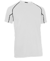 T-SHIRT DRY SKIN FASHION BLANC NOIR L